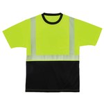 imagen de Ergodyne GloWear 8280BK Camisa de alta visibilidad 22534 - Grande - Tejido de poliéster - Lima/Negro - ANSI clase 2