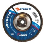 imagen de Weiler Tiger X Type 29 Angled Flap Disc 51220 - A/Z Alumina Zirconia AZ - 7 in - 40
