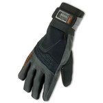 imagen de Ergodyne Proflex 9012 Black Large Pigskin Leather/POM Work Gloves - 17724