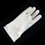 imagen de QRP Qualatherm 450 White Large Reusable Cleanroom Gloves - ISO Class 5 Rating - 12 in Length - 70G