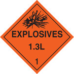 imagen de Brady B-120 Poliéster reforzado con fibra de vidrio Cuadrado Letrero de anuncio para camión Naranja - 10 3/4 pulg. Ancho x 10 3/4 pulg. Altura - 63360
