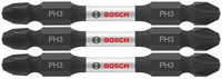 imagen de Bosch #3 Phillips Juego de puntas dobles ITDEPH32503 - Acero De Aleación - 2.5 pulg. Longitud - 48402