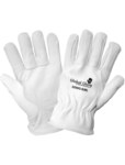 imagen de Global Glove 3200G Gray Large Goatskin Leather Driver's Gloves - Keystone Thumb - 3200G/LG