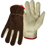 imagen de PIP 1JL9066K Brown Large Leather Driver's Gloves - Keystone Thumb - 1JL9066KL