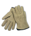 imagen de PIP 70-318 White XL Grain Pigskin Leather Driver's Gloves - Straight Thumb - 10.2 in Length - 70-318/XL