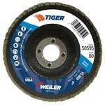 imagen de Weiler Tiger Type 29 Flap Disc 50595 - Zirconium - 4 in - 80 - Medium