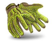 imagen de HexArmor Rig Lizard 2030 Brown/Yellow 8 Synthetic Cut and Sewn Cut-Resistant Glove - ANSI A6 Cut Resistance - Silicone Coating - 2030 SZ 8