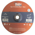imagen de Weiler Surface Grinding Wheel 56442 - 9 in - Aluminum Oxide - 24 - Coarse