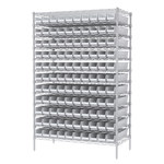 imagen de Akro-mils Sistema de estantería fijo AWS244830124 - Acero - 12 estantes - 120 gavetas - AWS244830124 WHITE