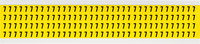 imagen de Brady 3400-7 Etiqueta de número - 7 - Negro sobre amarillo - 1/4 pulg. x 3/8 pulg. - B-498