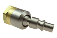imagen de Coilhose Ball Swivel Connector 14-04BSF - 1/4 in FPT Thread - Steel/Brass - 11534