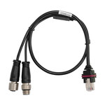 imagen de Brady 178326 Cable de alimentación y comunicaciones RJ50 a M12 - Longitud 0.5 m - 64144