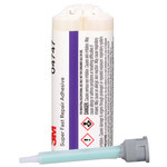 imagen de 3M Duramix 04747 Two-Part Amber Urethane Adhesive - Liquid 47.3 mL Cartridge - Super-Fast