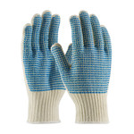 imagen de PIP Double V 36-110VV Large Cotton/Polyester General Purpose Gloves - PVC V Pattern Both Sides Coating - 36-110VV/L