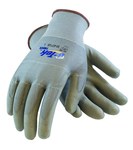 imagen de PIP G-Tek Touch 33-GT125 Gray X-Small Nylon/Polyester General Purpose Gloves - EN 388 1 Cut Resistance - Polyurethane Palm & Fingers Coating - 8.3 in Length - 33-GT125/XS