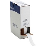imagen de Brady M710 BM-17-427 Etiquetas autolaminables para cables y alambres - 0.5 pulg. x 1 pulg. - Vinilo - Blanco, transparente - B-427