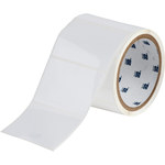 imagen de Brady THT-19-423-1 Rollo de etiquetas troqueladas para impresoras - 3 pulg. x 2 pulg. - Poliéster - Blanco - B-423