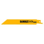 imagen de DEWALT Bi-Metal Hoja de sierra recíproca - 3/4 pulg. de ancho - longitud de 6 pulg. - DW4845B
