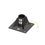 imagen de MSA Xtirpa Adaptador de suelo de montaje central IN-2254 - 4 pulg. - Acero inoxidable - Gris - 2254
