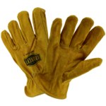 imagen de West Chester IronCat Tan Large Cowhide Welding Glove - Keystone Thumb - 9405/L