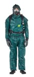 imagen de Ansell Microchem Chemical-Resistant Suit 4000 ‭GR40-T-92-151-08‬ - Size 4XL - Green - 19452