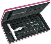 imagen de Starrett Medidor de profundidad micrométrico - longitud de 100mm - diámetro de 1.2x3.2mm - 449MBZ-75R