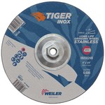 imagen de Weiler Tiger Inox Cut & Grind Wheel 58126 - 9 in - INOX - 24 - R