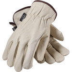 imagen de PIP 77-469 Tan Small Grain Pigskin Leather Driver's Gloves - Keystone Thumb - 9.3 in Length - 77-469/S
