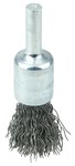 imagen de Weiler Steel Cup Brush - Unthreaded Stem Attachment - 1/2 in Diameter - 0.020 in Bristle Diameter - 10004