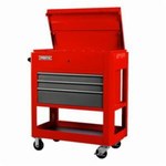 imagen de Proto Heavy-Duty Carrito de servicio - 3 Cajones - Rojo/gris de seguridad - J559000-3SG