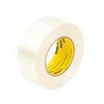 imagen de 3M Scotch 898 Clear Filament Strapping Tape - 72 mm Width x 55 m Length - 6.6 mil Thick - 39870