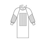 imagen de Kimberly-Clark Ultra Examination Gown 91512, Size Large
