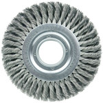 imagen de Weiler 09430 Cepillo de rueda - Anudado - Torsión estándar Acero cerda