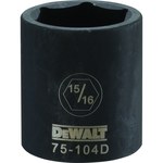 imagen de DEWALT DWMT75104OSP 15/16 pulg. Toma De Impacto - Acero - accionamiento 1/2 pulg. 6 Puntos - 51048