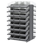 imagen de Akro-mils Bastidor fijo APRD18018SC - Gris - 16 estantes