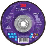 imagen de 3M Cubitron 3 Grinding Wheel 90004 - 5 in - Precision Shaped Ceramic Aluminum Oxide - 36+
