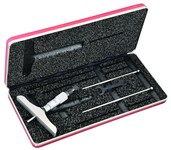 imagen de Starrett Medidor de profundidad micrométrico - longitud de 100mm - diámetro de 4mm - 445MBZ-75RL