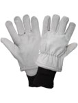 imagen de Global Glove 2800F Gris/Blanco Grande Cuero Dividir Cuero vacuno Guantes para condiciones frías - Insulación Cold Keep - 2800f lg