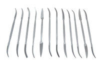 imagen de Grobet Estados Unidos Fabricador de troqueles Conjunto de Riffler - 18 cm - Corte 0 - 31.831