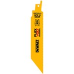 imagen de DEWALT Acero de alta velocidad Hoja de sierra recíproca - 14/18 TPI de ancho - longitud de 6 pulg. - DWAFV461418