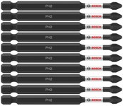 imagen de Bosch Impact Tough #2 Phillips Broca de potencia ITPH235B - Acero De Aleación - 3.5 pulg. Longitud - 48368