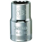 imagen de DEWALT DWMT74568OSP 13 mm Toma - Acero al vanadio - accionamiento 1/2 pulg. 12 Puntos - 45689