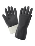 imagen de Global Glove FrogWear Negro XL Neopreno No compatible Guantes de trabajo - acabado Panal empotrado - Longitud 12 pulg. - 810033-29380