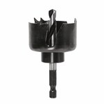 imagen de Bosch Borde Acero con alto contenido de carbono Sierra de corona con mandril - longitud de 1 1/2 pulg. - diámetro de 1-3/4 pulg. - HCS175