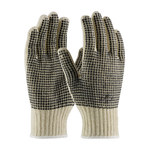 imagen de PIP 37-C110PDD Black/White Large Cotton/Polyester General Purpose Gloves - PVC Dotted Both Sides Coating - 10 in Length - 37-C110PDD/L