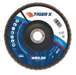 imagen de Weiler Tiger X Type 27 Flat Flap Disc 51231 - A/Z Alumina Zirconia AZ - 7 in - 80