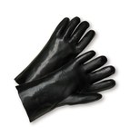 imagen de West Chester Black Large Chemical-Resistant Gloves - 14 in Length - Smooth Finish - 1047