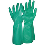 imagen de PIP Boss 1UH0027 Green Large Nitrile Chemical-Resistant Gloves - 1UH0027L
