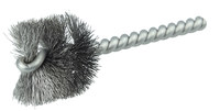 imagen de Weiler Stainless Steel Single Spiral Tube Brush - 3.5 in Length - 1 1/4 in Diameter - 0.008 in Bristle Diameter - 21089