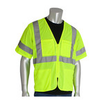 imagen de PIP High-Visibility Vest 303-MVGZ4P-LY/4X - Size 4XL - Lime Yellow - 07955